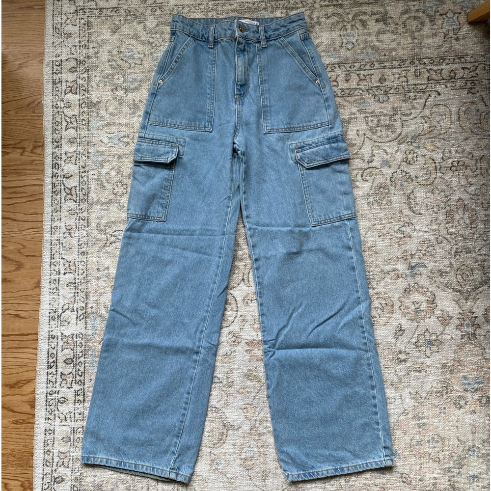 Zara Cargo Jeans